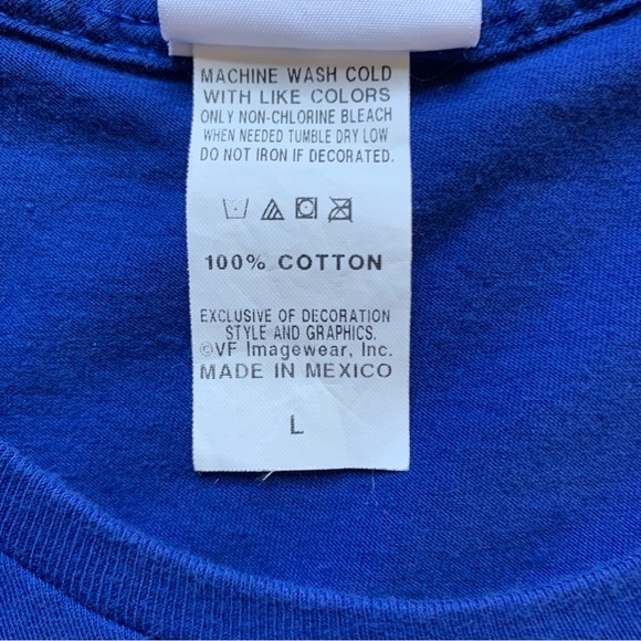 Chicago Cubs MLB 2016 World Series Champs Fan T Shirt Sz L - Picture 3 of 6